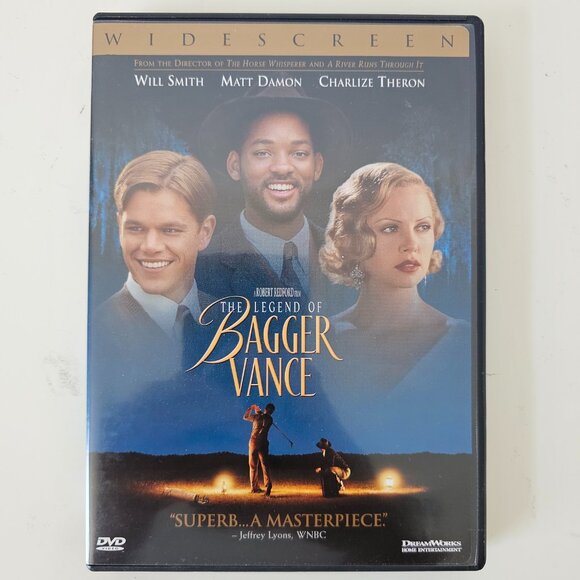 The Legend of Bagger Vance DVD 2000 Widescreen - Will Smith, Matt Damon Charlize - Picture 1 of 3